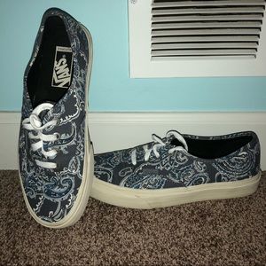 Patterned Vans Sneakers